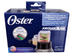 2 Mini jarras Oster® de 300 ml BLSTMJ-300