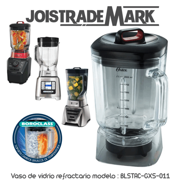 Jarra de Vidrio Oster® 2 Litros BLSTAC-GXS - Imagen 2